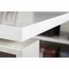 Desk with corner peninsula 170x140cm drawers glossy white Glassy Sale