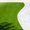 Synthetic grass lawn 1x25m roll 25sqm draining Green S Sale