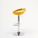 High kitchen bar stool peninsula swivel adjustable footrest Hollywood 