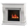 Floor-standing bioethanol fireplace with frame Washington Choice Of