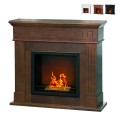 Floor-standing bioethanol fireplace with frame Cambridge Eco Promotion