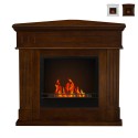 Corner bioethanol fireplace with bio-frame floor standing Ford Promotion