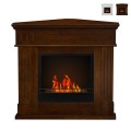 Corner bioethanol fireplace with bio-frame floor standing Ford Promotion
