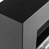 Wall-Mounted Bioethanol Fireplace with Frame Siena Black for Living Room Catalog