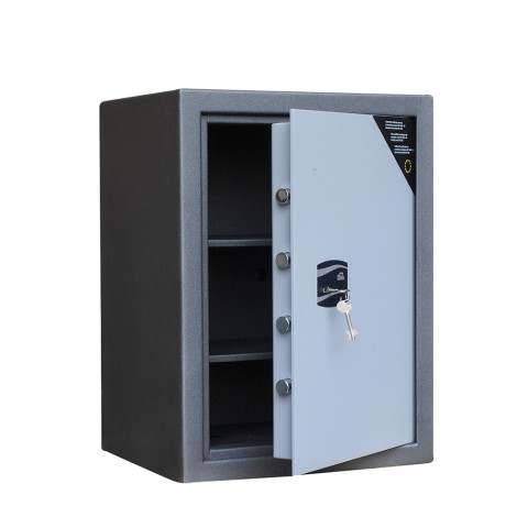 Certified fireproof mobile safe with key Safety L Promotion