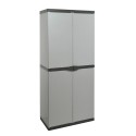 Jumbo Outdoor Garden Storage Cabinet, 2 Doors, 4 Shelves Offers