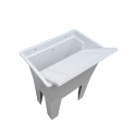 Outdoor monobloc washbasin with board 59x41x75cm Jo Discounts