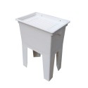 Outdoor monobloc washbasin with board 59x41x75cm Jo Sale