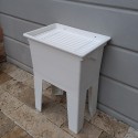 Outdoor monobloc washbasin with board 59x41x75cm Jo Model