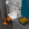 Outdoor Wall-Mounted Resin Utility Sink 50x35x24cm Sink 50 Sale
