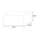 Outdoor Wall-Mounted Resin Utility Sink 50x35x24cm Sink 50 Discounts