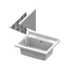 Resin laundry tub with Basis 45x50cm supporting brackets Offers