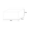 Resin laundry tub with Basis 45x50cm supporting brackets Sale