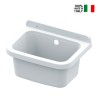 Resin wall wash basin for garden laundry 39x39x24cm Sink 40 On Sale