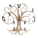 Handmade Tree Of Life Big 80x75cm Ceart Wall Clock Choice Of