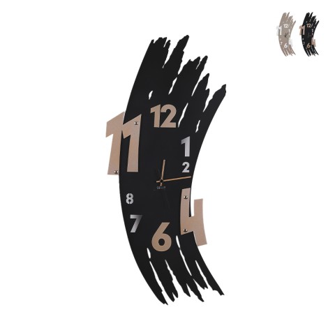 Modern Artistic Decorative Wall Clock Brushed Ceart Promotion