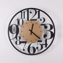 Round wall clock 60cm modern large numbers Ilenia Ceart Measures