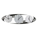 Modern wall clock time zone dials Ceart Capitals Offers