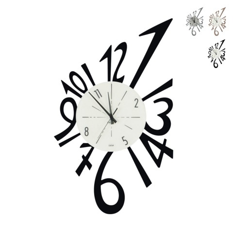 Handmade metal modern wall clock Numerico Ceart Promotion