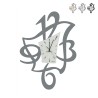 Modern decorative glass and metal wall clock Alfred Ceart On Sale