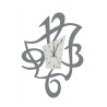 Modern decorative glass and metal wall clock Alfred Ceart Model
