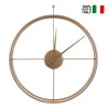 Round wall clock 90cm modern industrial style Essential Ceart Discounts