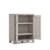 External laundry cabinet 2 adjustable shelves Gulliver Low XL Keter Sale