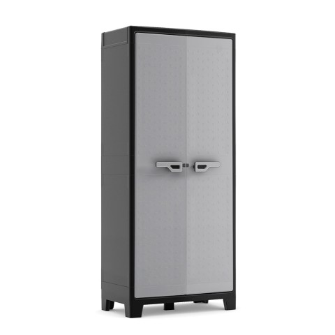 Outdoor cabinet grey black 8 shelves Titan Multispace XL Keter Promotion