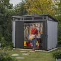 Keter resin garden shed 277x218x226cm Artisan 9x7 K235881 Offers