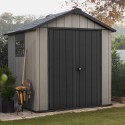 Garden shed PVC resin 230x223x242cm Oakland 757 Keter K224432 Promotion