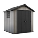 Keter Oakland 757 Resin PVC Garden Shed 230x223x242cm K224432 On Sale