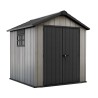Keter Oakland 757 Resin PVC Garden Shed 230x223x242cm K224432 On Sale