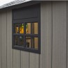 Oakland 759 PVC resin garden shed 230x287x242cm Keter K224433 Catalog