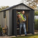 Oakland 759 PVC resin garden shed 230x287x242cm Keter K224433 Choice Of