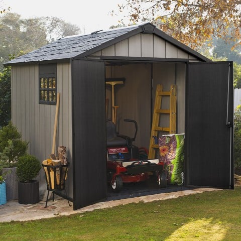 Oakland 759 PVC resin garden shed 230x287x242cm Keter K224433 Promotion