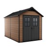 Garden shed large wood effect 228x350x252cm Newton 7511 Keter K241888 On Sale