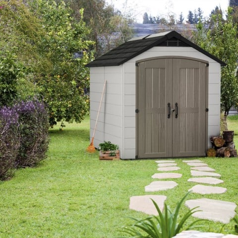 Garden shed outdoor resin 228x287x252cm Monfort 759 Keter K238343 Promotion