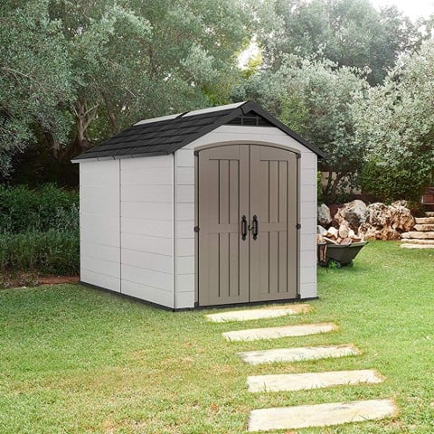 Outdoor resin garden shed large 228x350x252cm Monfort 7511 Keter K240353 Promotion