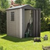 Garden shed resin with window 129x188x216cm Factor 4x6 Keter K209873 Catalog