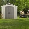Garden shed 256.5x255x243cm with shelves Factor 8x8 Keter K209875 Catalog