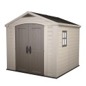 Garden shed 256.5x255x243cm with shelves Factor 8x8 Keter K209875 On Sale