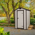 PVC resin garden shed with floor 129x103x196cm Manor 4x3 Keter Sale