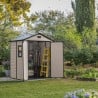 Garden shed 185x152x226cm PVC resin Manor 6x5 Keter Cost