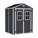 Keter PVC resin garden shed with windows 185x152x226cm Manor 6x5 Catalog