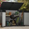 Outdoor storage box garden tool chest Grande Store Keter K232427 Measures