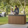 Darwin Box 150G Keter K252701 Outdoor Resin Garden Terrace Trunk Choice Of