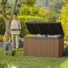Darwin Box 150G Keter K252701 Outdoor Resin Garden Terrace Trunk Characteristics