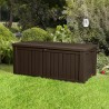 Extra large resin storage trunk for garden Rockwood Keter Offers
