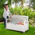 Garden bench chest outdoor container Patio Keter Choice Of