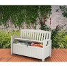 Garden bench chest outdoor container Patio Keter Offers